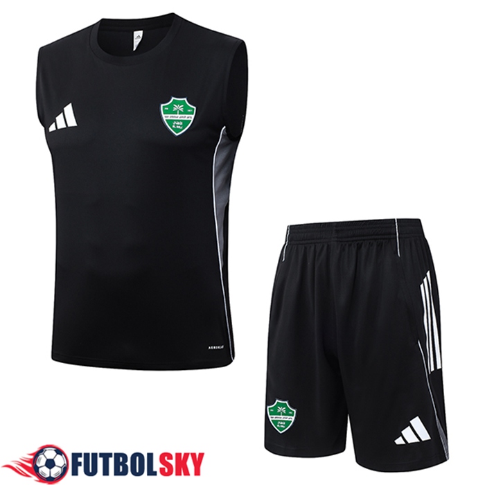 Camiseta Entrenamiento sin mangas Al-Ahli Negro 2025/2026