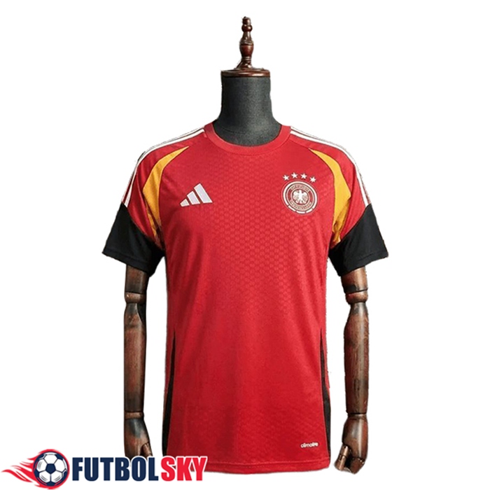 Training T-Shirt Alemania Rojo/Amarillo/Negro 2025/2026