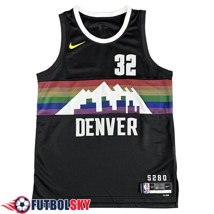Camisetas NBA Denver Nuggets (GORDON #32) 2025/26 Negro