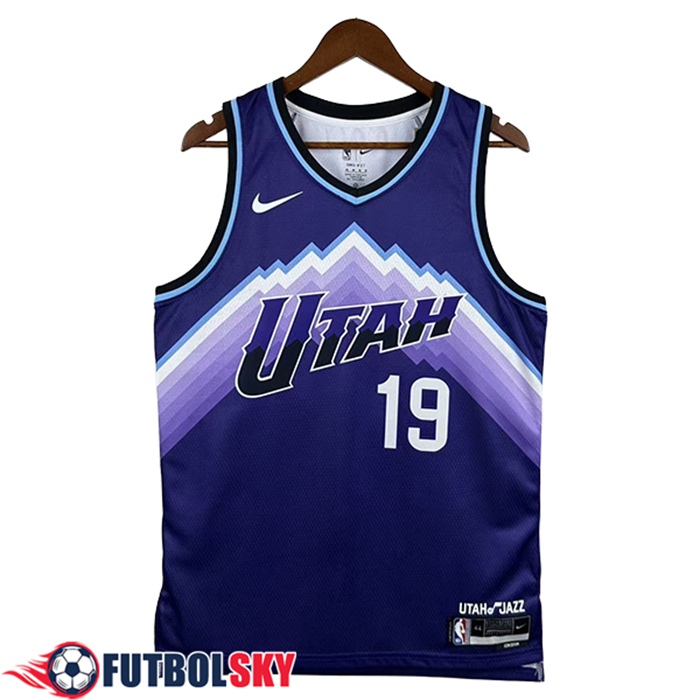 Camisetas NBA Utah Jazz (GARLAND #19) 2025/26 Violeta