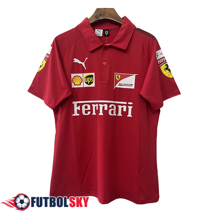 Polo F1 Scuderia Ferrari Team Rojo 2025