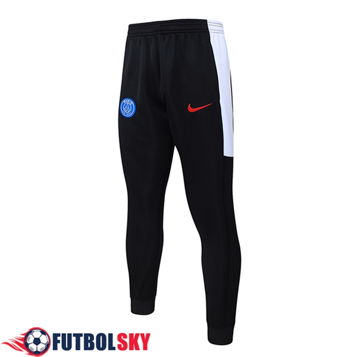 Pantalon Entrenamiento PSG Negro/Blanco 2025/2026