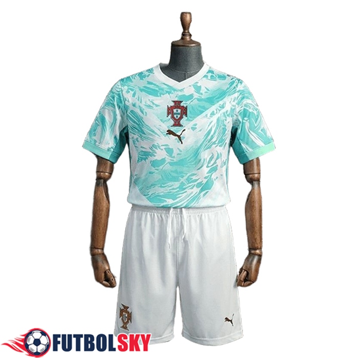 Camiseta Equipo Nacional Portugal Ninos Segunda Copa Del Mundo 2026