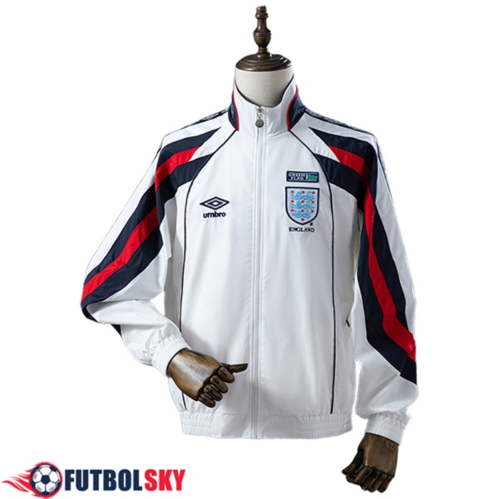 Rompevientos Inglaterra Blanco/Azul/Rojo 2025/2026