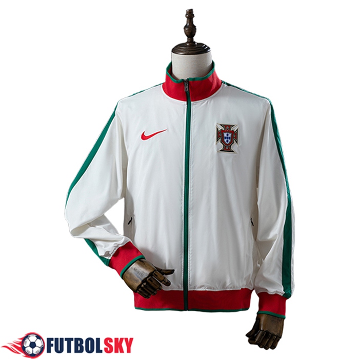 Rompevientos Portugal Blanco/Rojo/Verde 2025/2026