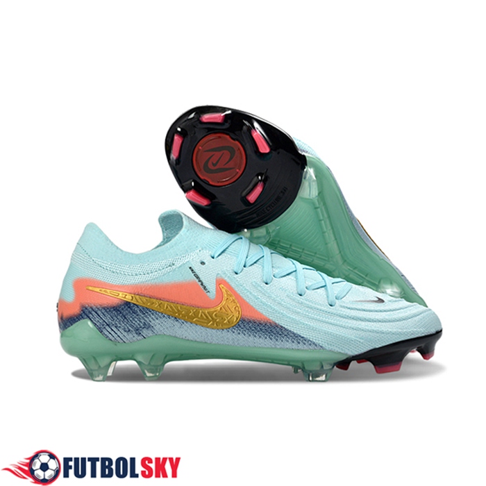 Nike Botas De Fútbol Phantom Luna Elite NU FG Verde/Blu/Rosa
