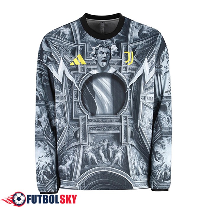 Camisetas De Futbol Juventus Manga Largas Special Edition Gris 2025/2026