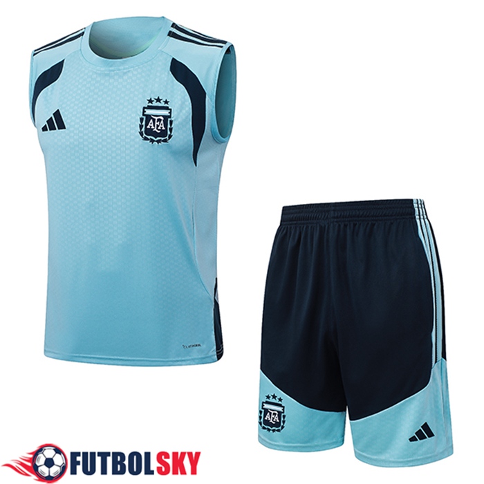 Camiseta Entrenamiento sin mangas Argentina Azul 2025/2026