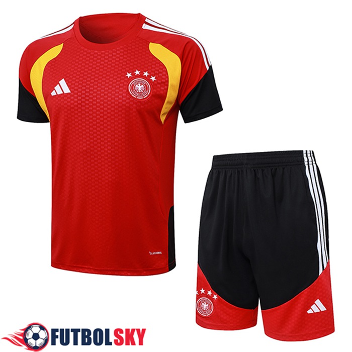 Training T-Shirt Alemania Rojo/Amarillo 2025/2026