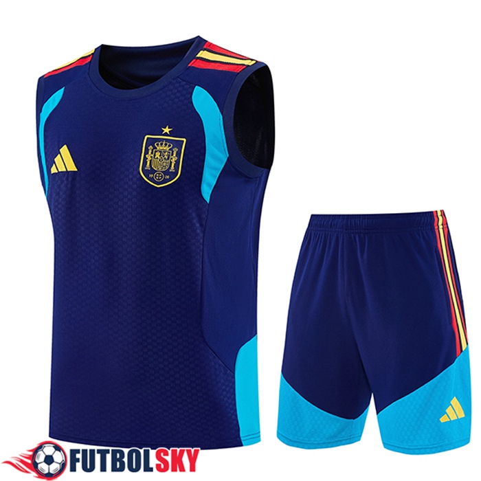Camiseta Entrenamiento sin mangas España azul real 2025/2026