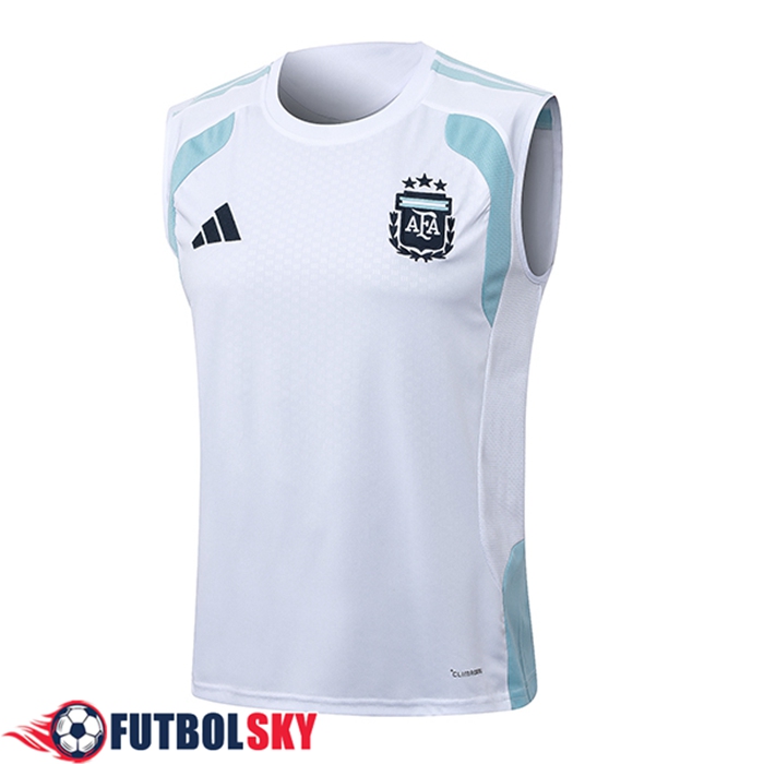 Chalecos De Futbol Argentina Blanco/Azul 2025/2026