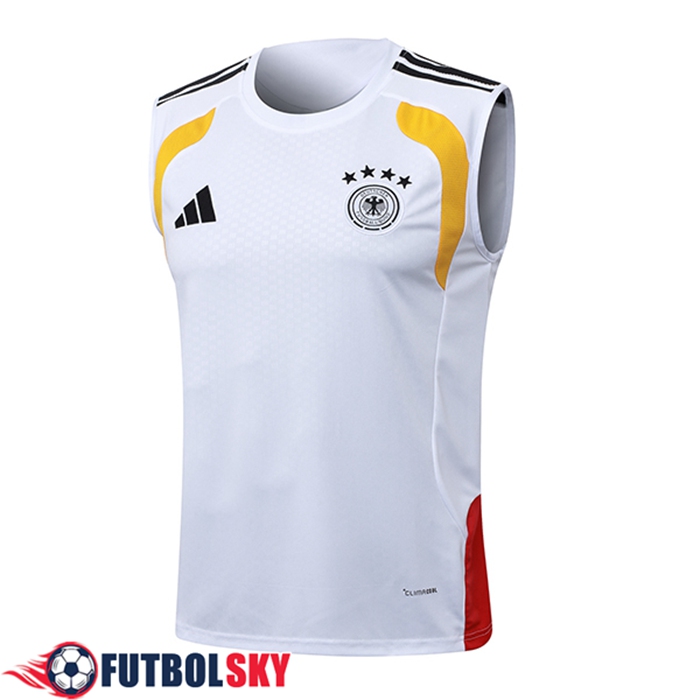 Chalecos De Futbol Alemania Blanco/Rojo/Amarillo 2025/2026