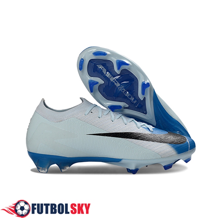 Nike Botas De Fútbol AIR Zoom Mercurial Vapor 16 Elite XXV FG Azul/Negro -02