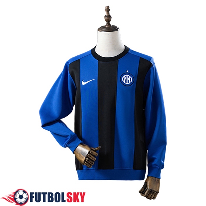Sudadera De Entrenamiento Inter Milan Azul/Negro 2025/2026