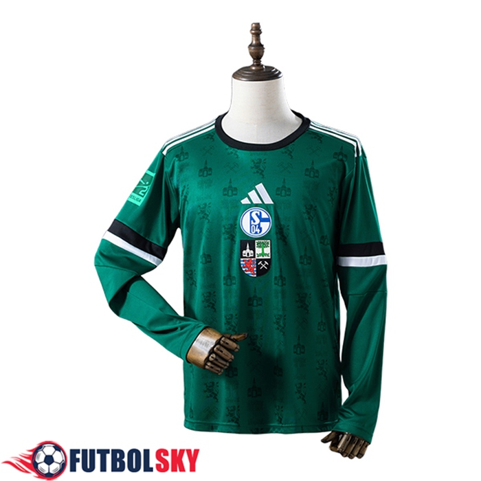 Camisetas De Futbol Schalke 04 Manga Largas Special Edition Verde 2025/2026