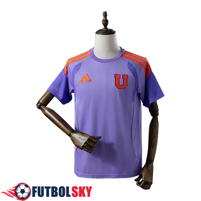 Training T-Shirt Universidad De Chile Violeta/Naranja 2025/2026