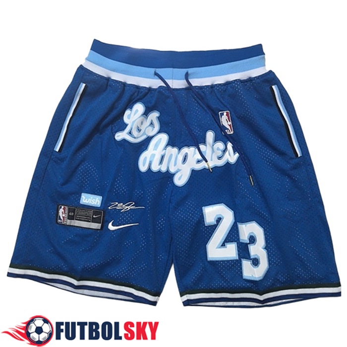 Cortos NBA Los Angeles Lakers 2025/26 Azul/Blanco