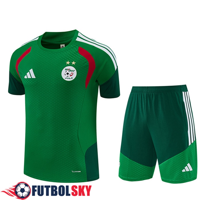 Training T-Shirt Algeria Verde/Blanco/Rojo 2026/2027