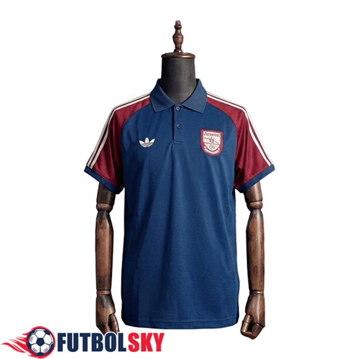 Camiseta Polo Arsenal Azul/Rojo/Blanco 2026/2027