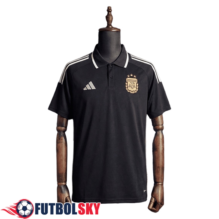 Training T-Shirt Argentina Negro/Blanco 2026/2027