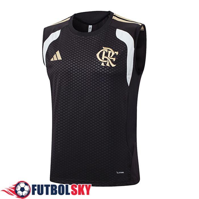 Chalecos De Futbol Flamengo Negro/Blanco/Amarillo 2026/2027