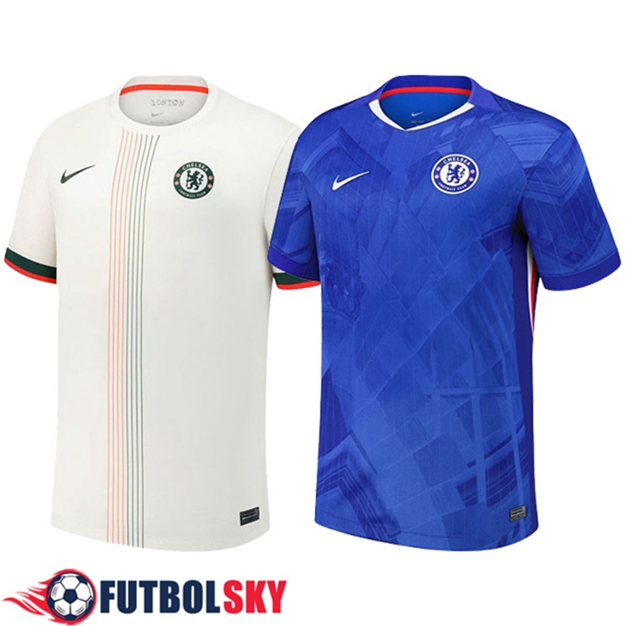 Camiseta Chelsea Caja de Regalo Promocional Primera + Segunda 2025/2026