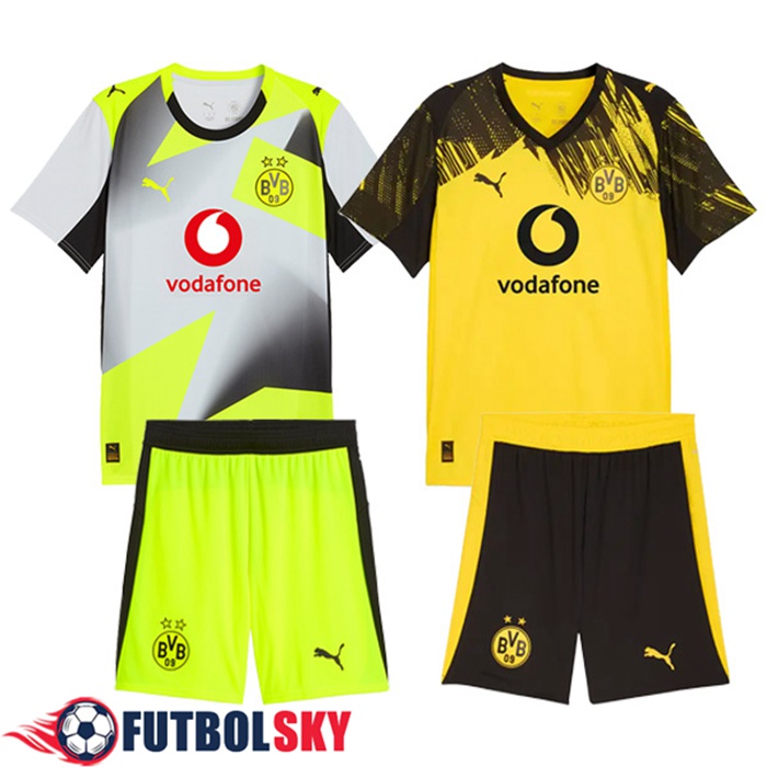 Camiseta Dortmund Caja de Regalo Promocional Primera + Segunda + Cortos 2025/2026