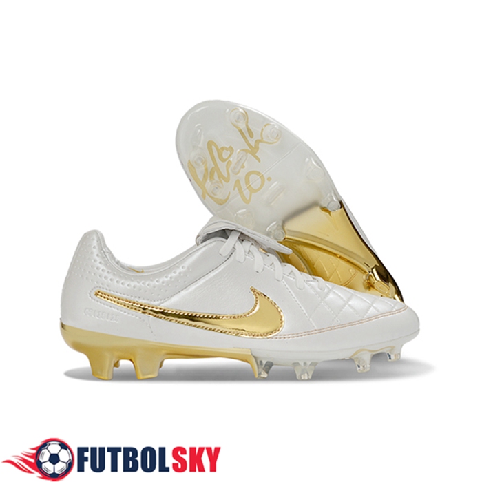 Nike Botas De Fútbol Tiempo Legend SE Blanco/Amarillo