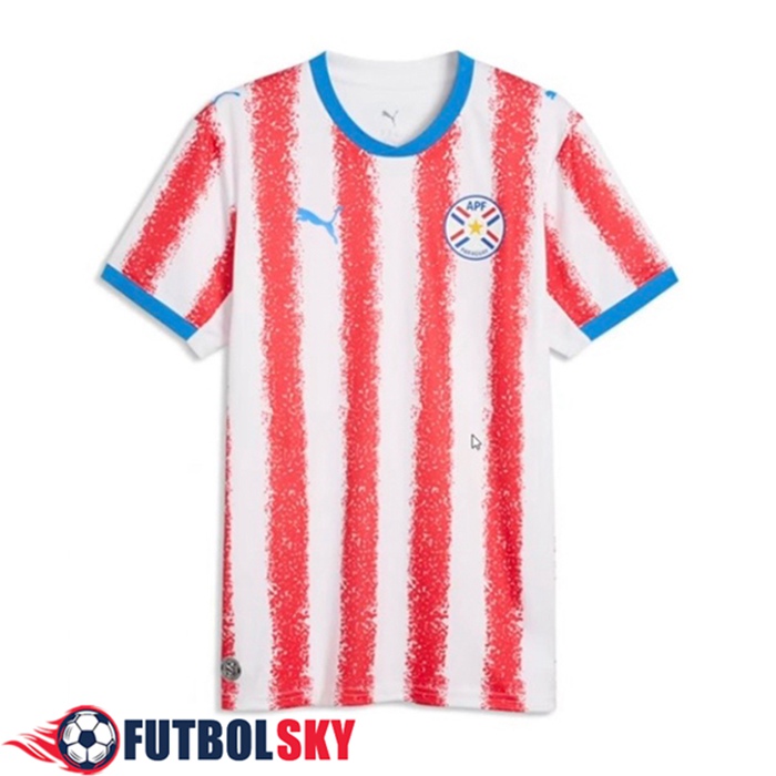 Camiseta Equipo Nacional Paraguay Primera Copa Del Mundo 2026
