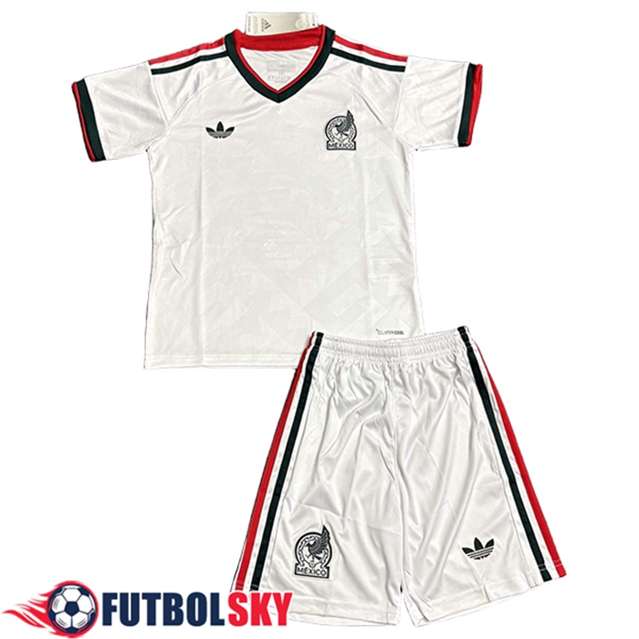 Camiseta Equipo Nacional México Ninos Segunda Copa Del Mundo 2026