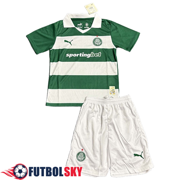 Camisetas De Futbol Palmeiras Ninos Special Edition Verde/Blanco 2026/2027