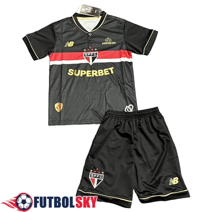 Camisetas De Futbol Sao Paulo FC Ninos Tercera 2025/2026