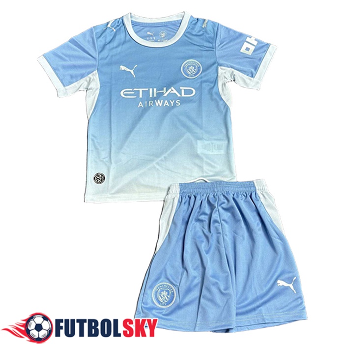 Camisetas De Futbol Manchester City Ninos Primera 2026/2027