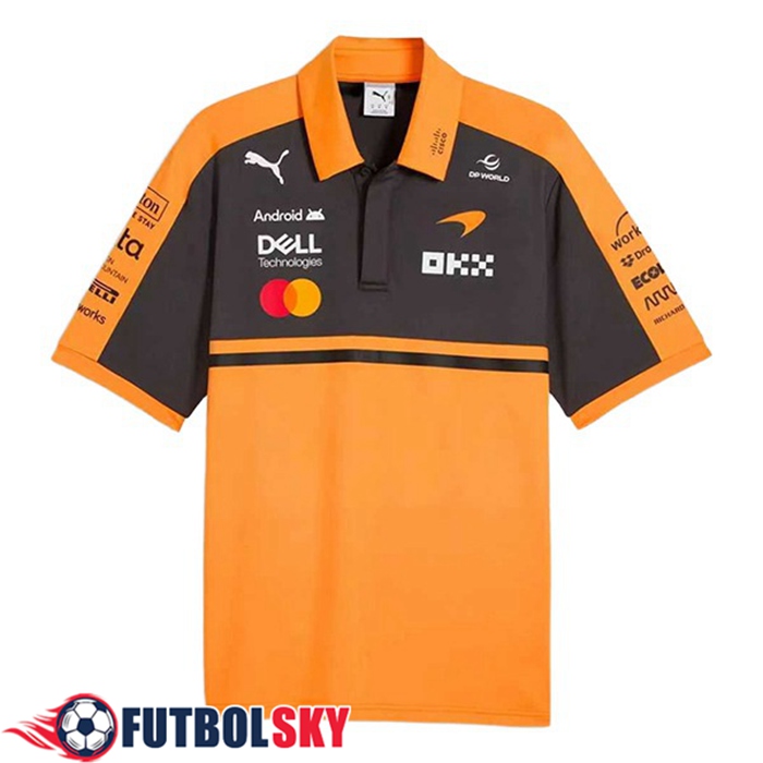 Polo F1 McLaren Team Naranja/Negro 2026