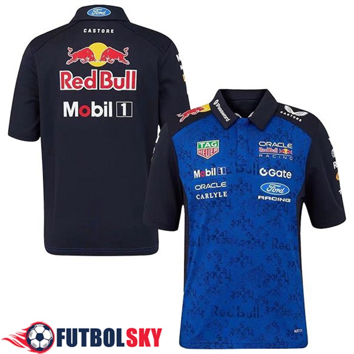 Polo F1 RedBull Racing Team Azul/Negro 2026