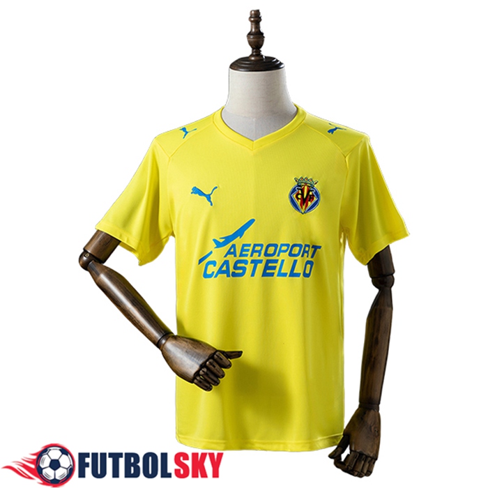 Camisetas De Futbol Villarreal CF Retro Primera 2008/2009
