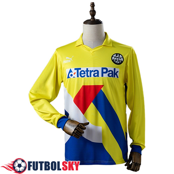 Camisetas De Futbol Eintracht Frankfurt Segunda Manga Largas 1993/1996