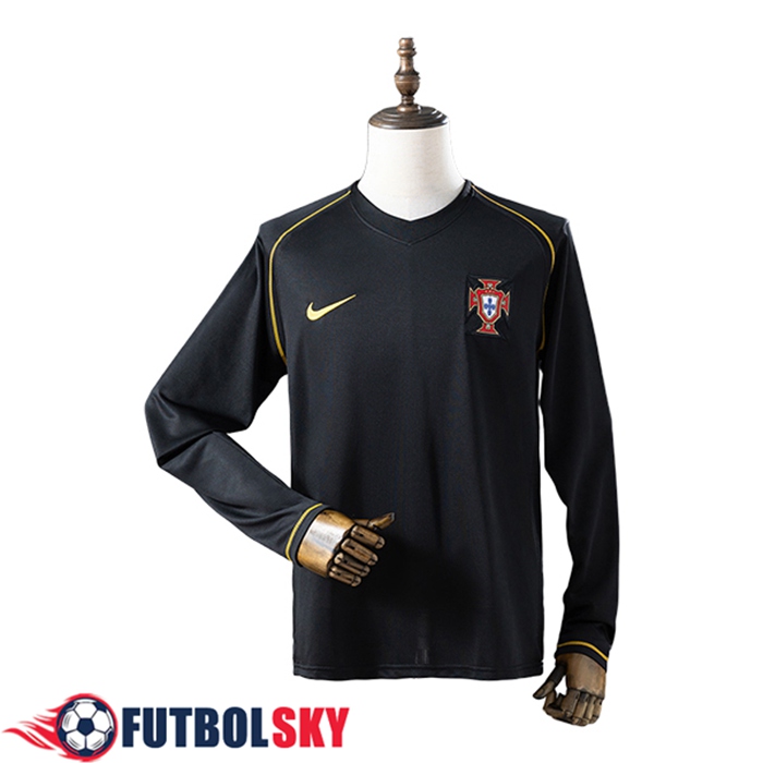 Camiseta Equipo Nacional Portugal Manga Largas Special Edition Negro 2026/2027