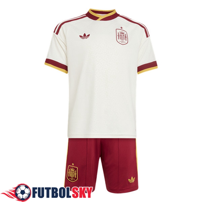 Camisetas De Futbol España Ninos Segunda Copa Del Mundo 2026