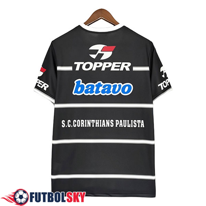Training T-Shirt Corinthians Negro/Blanco 2026/2027