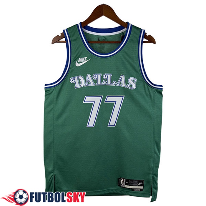 Camisetas NBA Dallas Mavericks (DONCIC #77) 2026/27 Verde