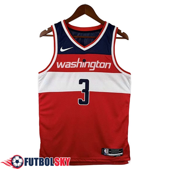 Camisetas NBA Washington Wizards (YONG #3) 2026/27 Rojo/Blanco/Azul