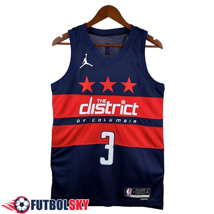 Camisetas NBA Washington Wizards (YONG #3) 2026/27 Azul/Rojo