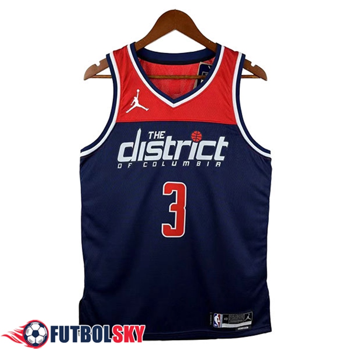 Camisetas NBA Washington Wizards (YONG #3) 2026/27 Rojo/Azul -02