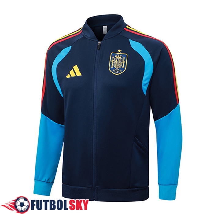 Chaquetas Futbol España azul real 2026/2027