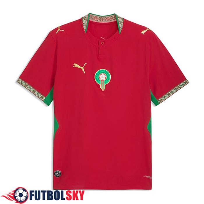 Nueva Camiseta Equipo Nacional Marruecos Primera Copa Del Mundo 2026