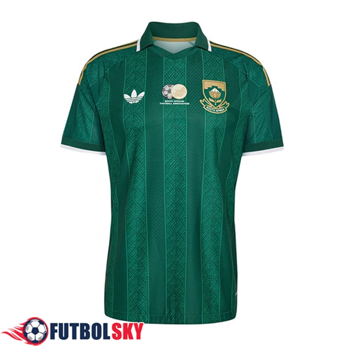 Nueva Camiseta Equipo Nacional Sudáfrica Segunda Copa Del Mundo 2026