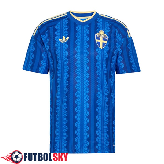 Nueva Camiseta Equipo Nacional Suecia Segunda Copa Del Mundo 2026