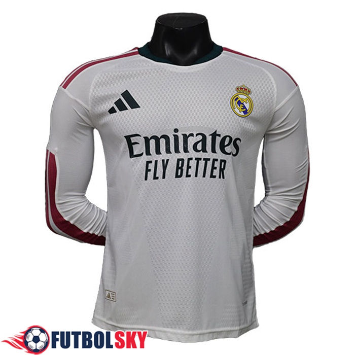 Camisetas De Futbol Real Madrid Primera Manga Largas 2026/2027