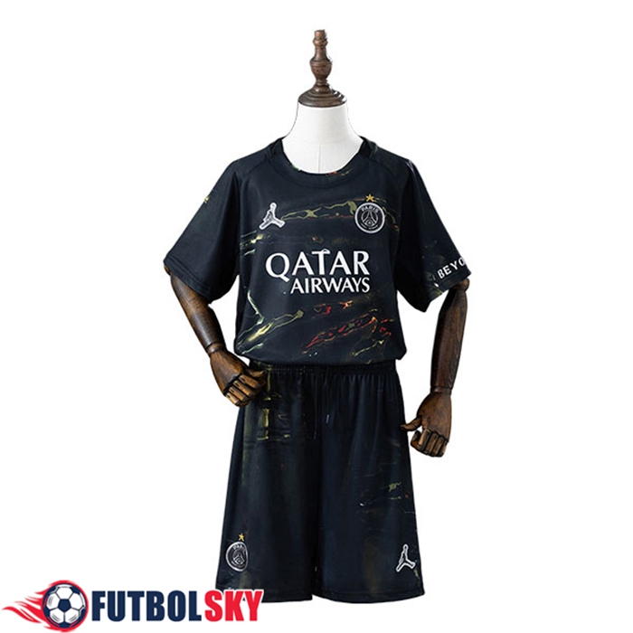 Camisetas De Futbol PSG Ninos Special Edition Negro 2025/2026